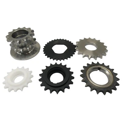 C45 Steel 06B-2 9 Hřídel ozubeného kola řetězu Řetězové kolo